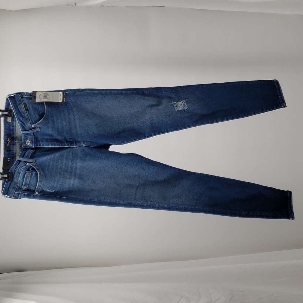 Mavi Jean Scarlett Super High-Rise Super Skinny Mid LA Vintage Blue Size 30/27